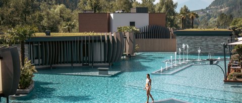 Pampering moments in the spa at Lake Garda
