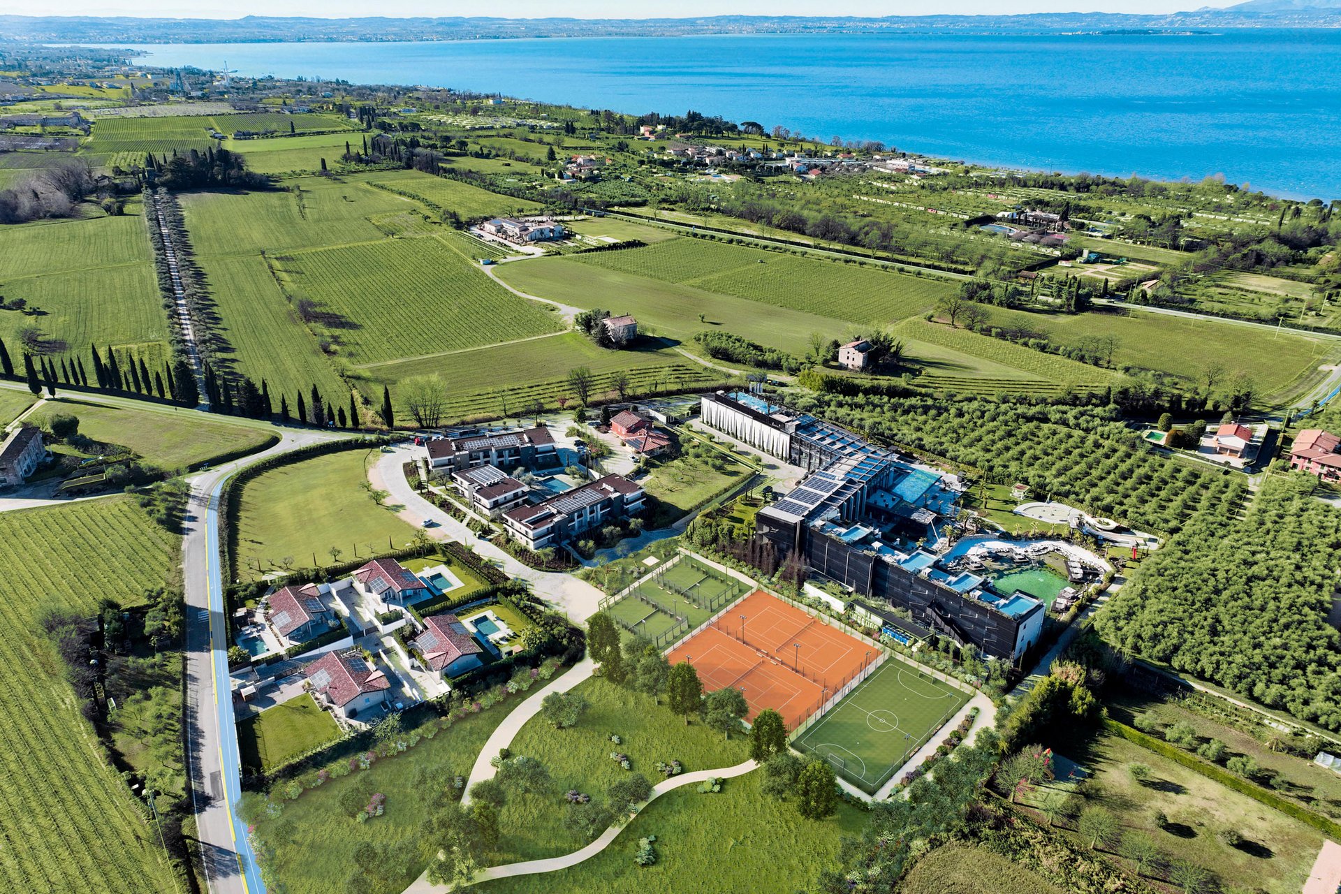 Randonnées et jogging au Lac de Garde : magnifique