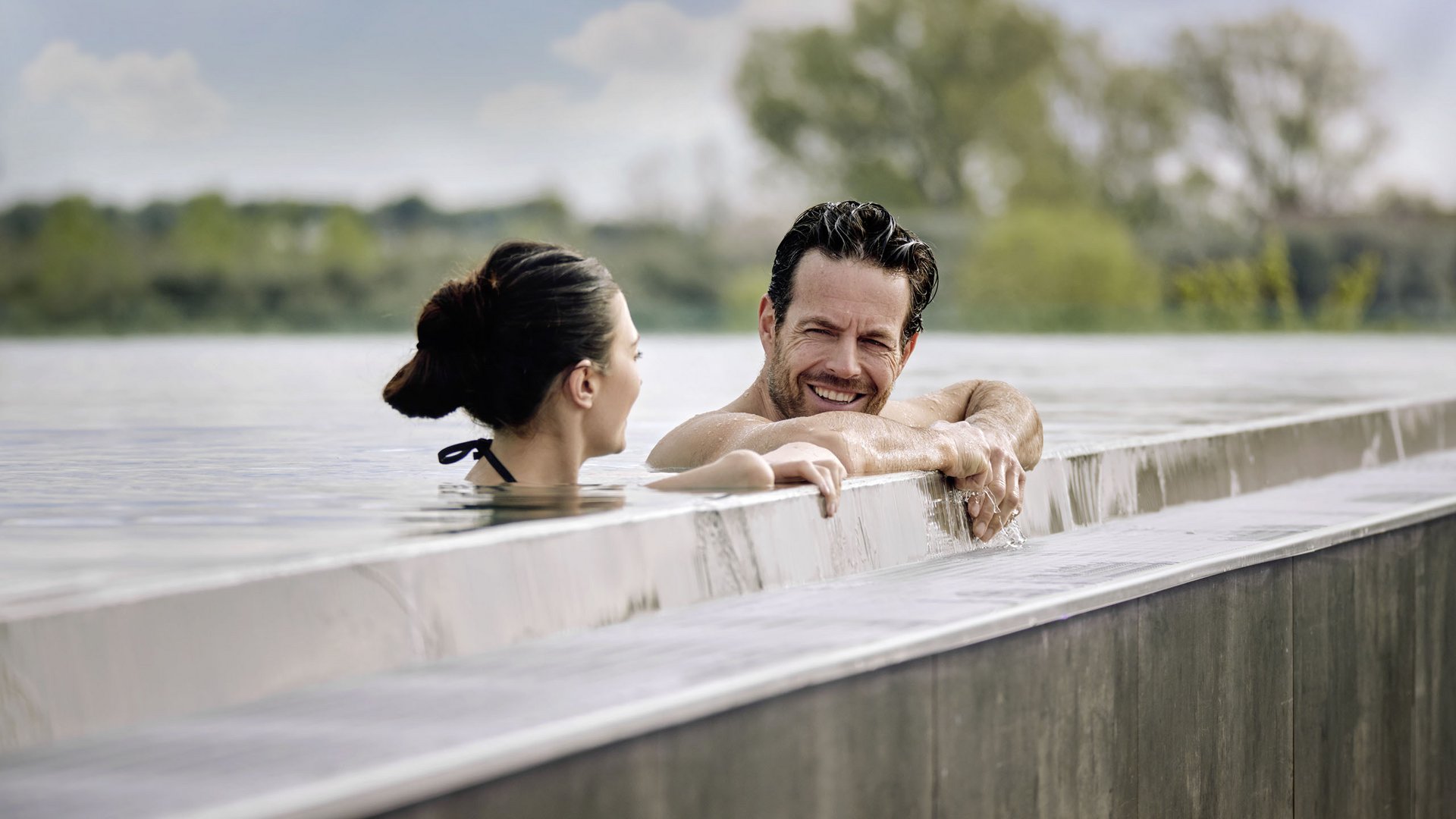 Les quatre piscines du Quellenhof Lazise