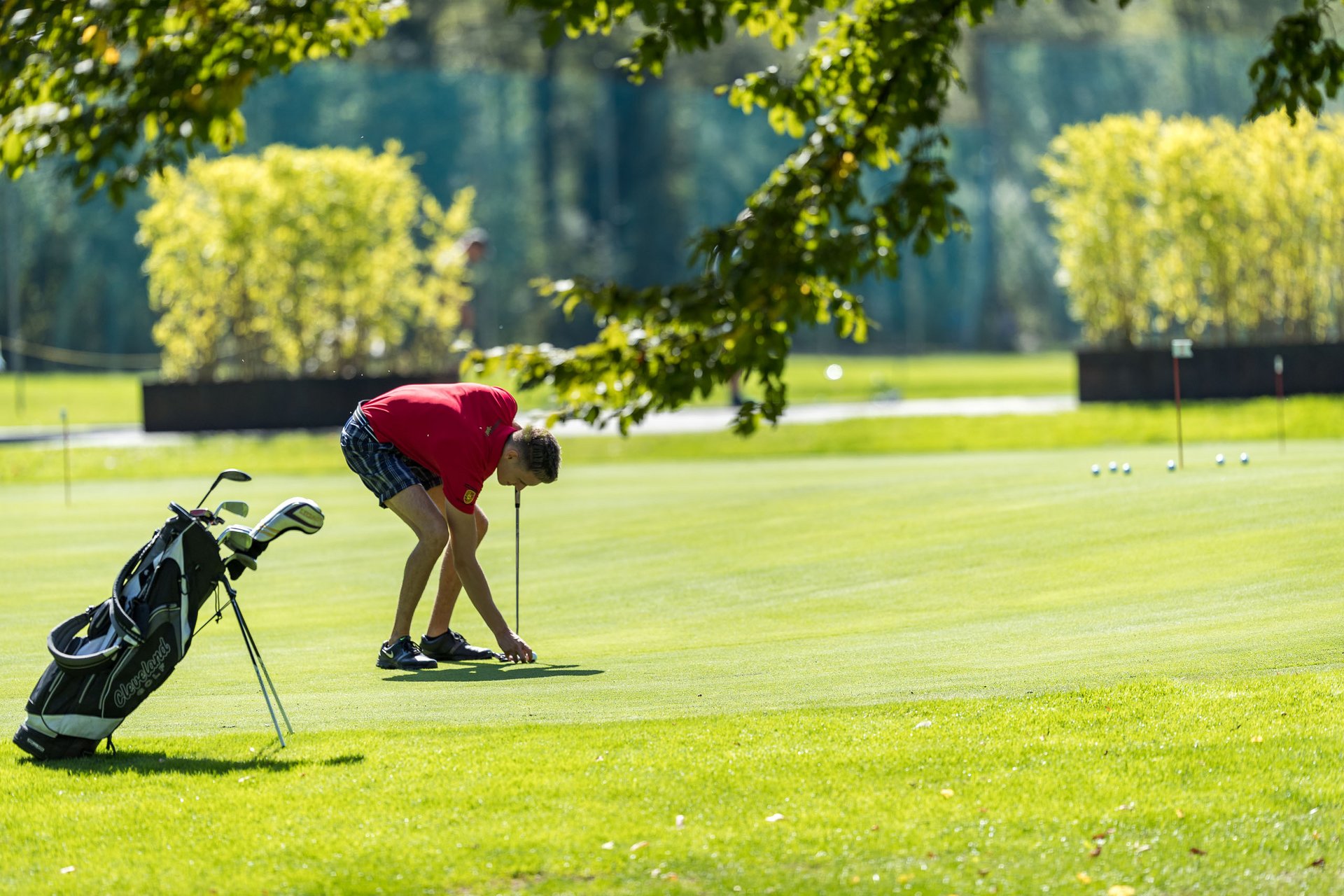 Le plaisir du golf au lac de Garde