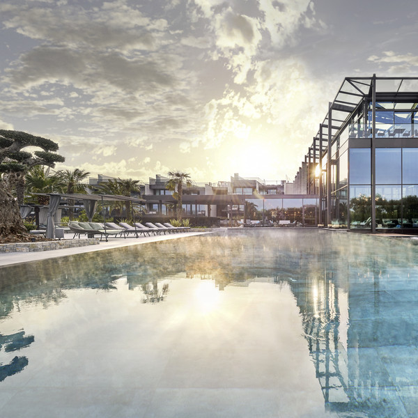 Vues de l’hôtel à Lazise au lac de Garde